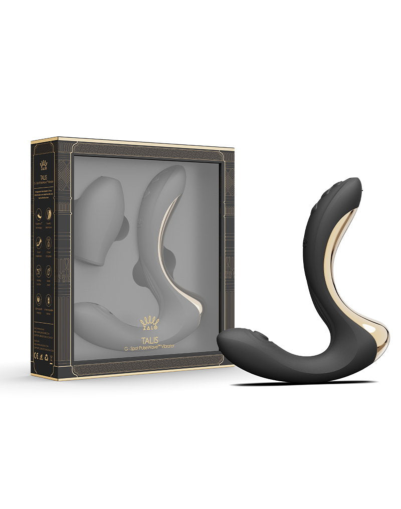 15: ZALO – Talis – G-Punkt-Pulswellenvibrator – Schwarz