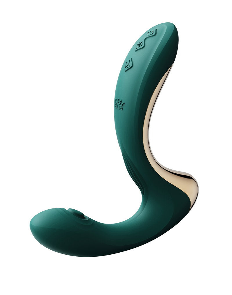12: ZALO – Talis – G-Punkt-Pulswellenvibrator – Grün