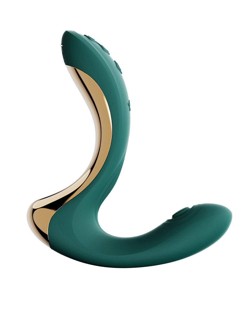 ZALO – Talis – G-Punkt-Pulswellenvibrator – Grün