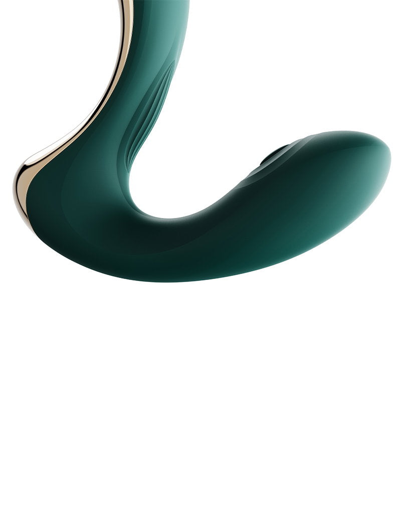 ZALO – Talis – G-Punkt-Pulswellenvibrator – Grün