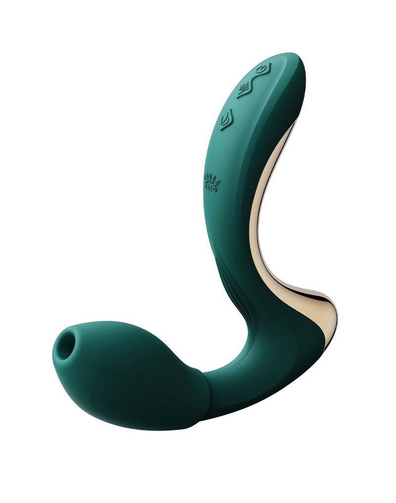 ZALO – Talis – G-Punkt-Pulswellenvibrator – Grün