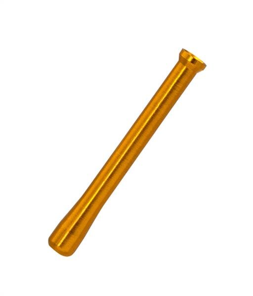 Ziehrohr Metall eloxiert - 65mm - Gold