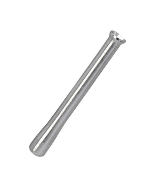 Ziehrohr Metall eloxiert - 65mm - Silber