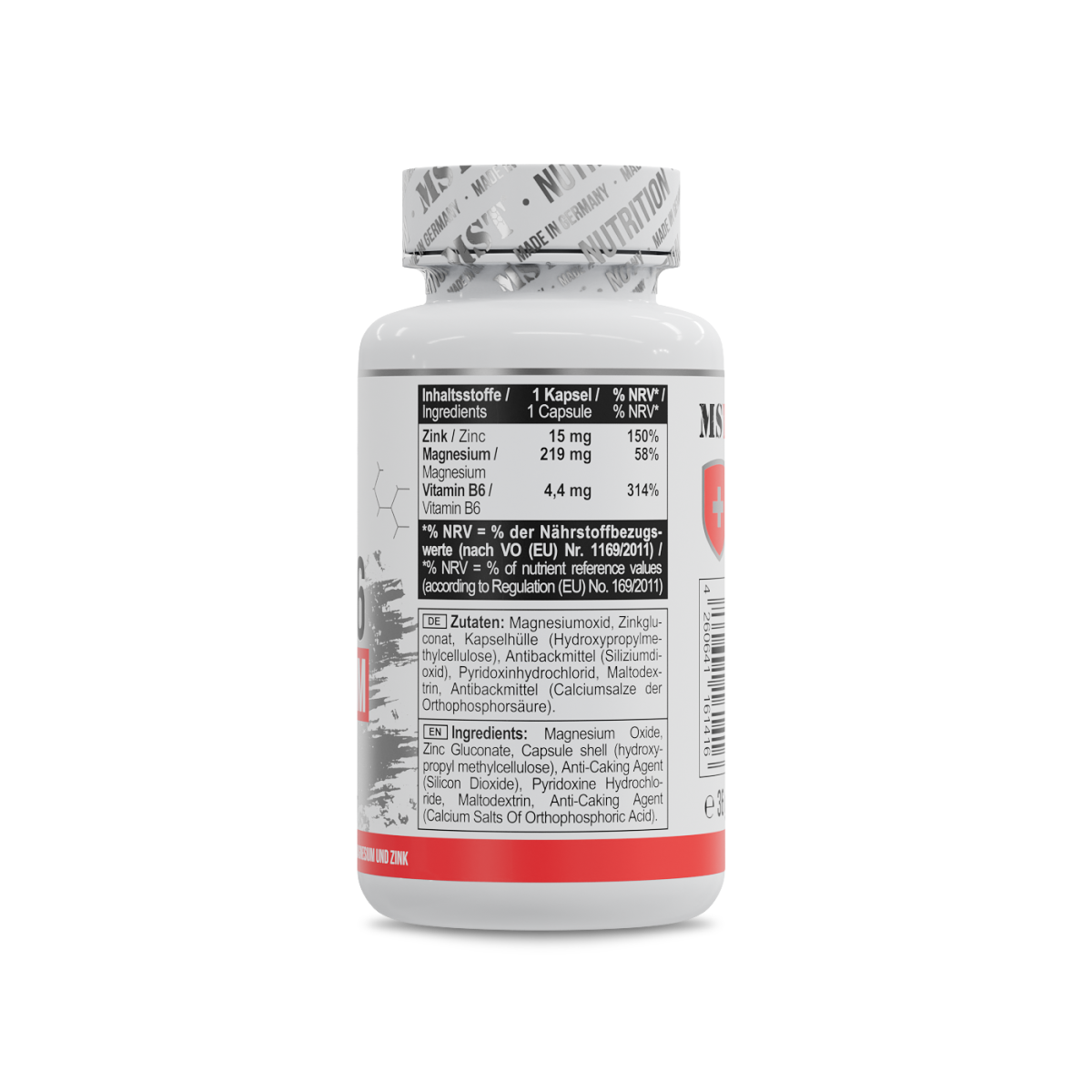 Zinc B6 Magnesium 60 Vcaps