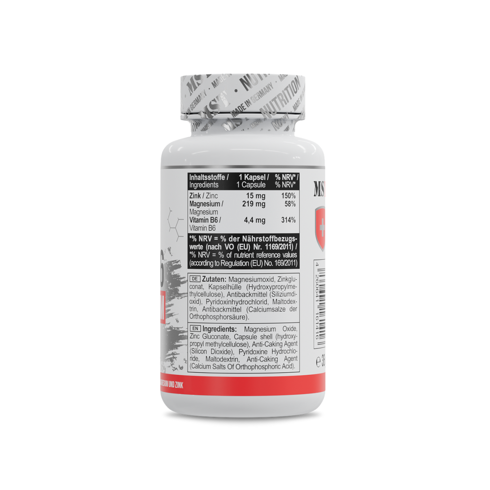 Zinc B6 Magnesium 60 Vcaps