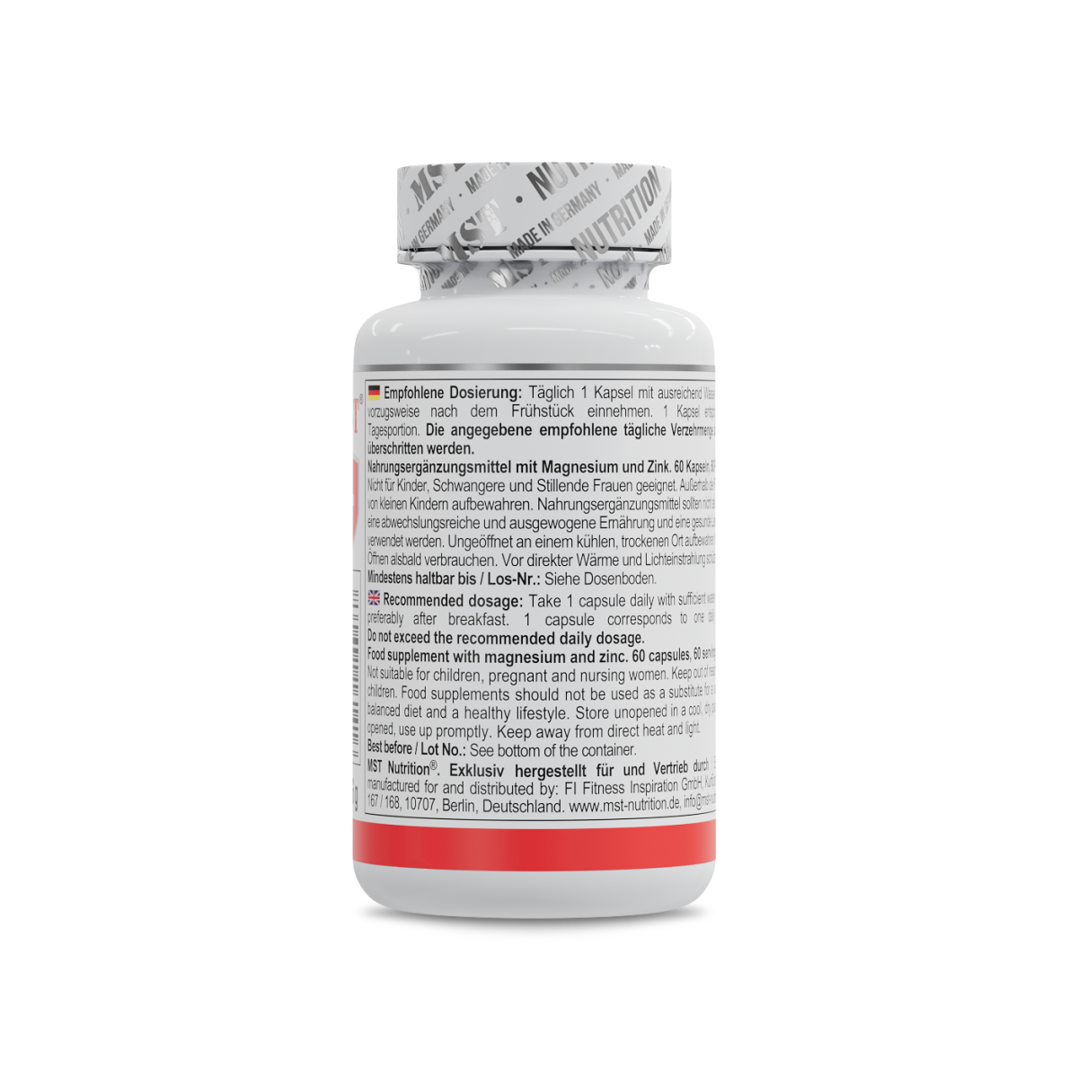 Zinc B6 Magnesium 60 Vcaps