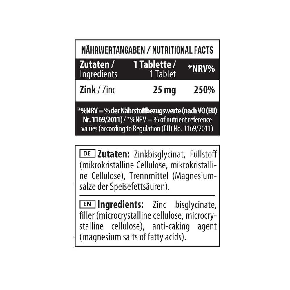 Zinc Chelate Bisglycinate 90 tab