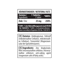 Zinc Chelate Bisglycinate 90 tab