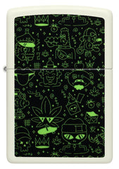 Zippo Feuerzeug Doodle Cannabis