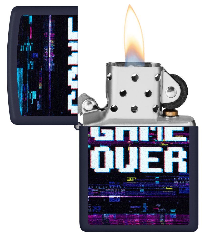 Zippo Feuerzeug Game Over