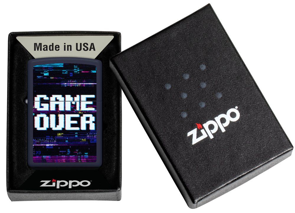 Zippo Feuerzeug Game Over