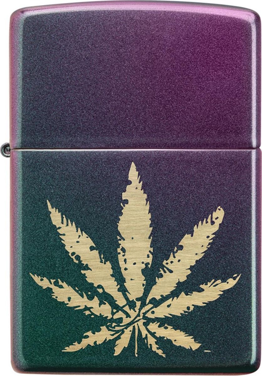 Zippo Feuerzeug "Iridescent Cannabis" 