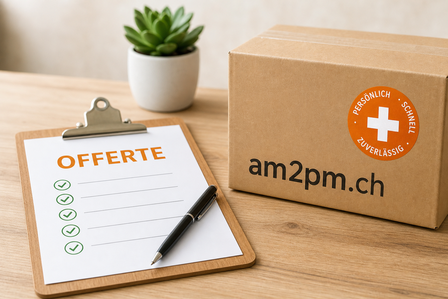 Individuelles Angebot anfordern bei am2pm.ch