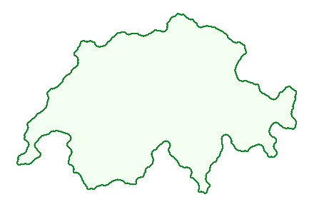 Schweiz mit Standort Rorschach